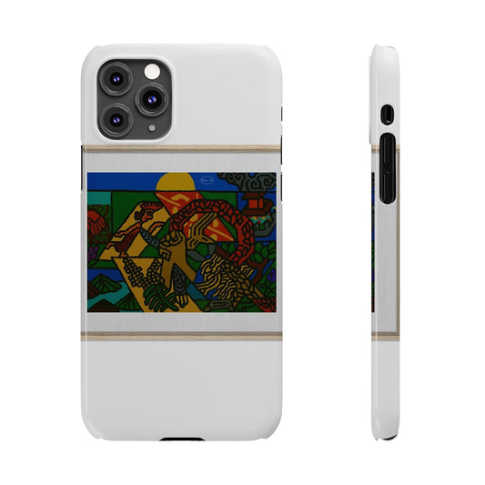 Drawing your own destiny Slim Phone Case