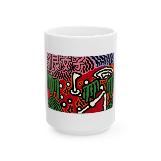 Scoring goals throughout life Ceramic Mug