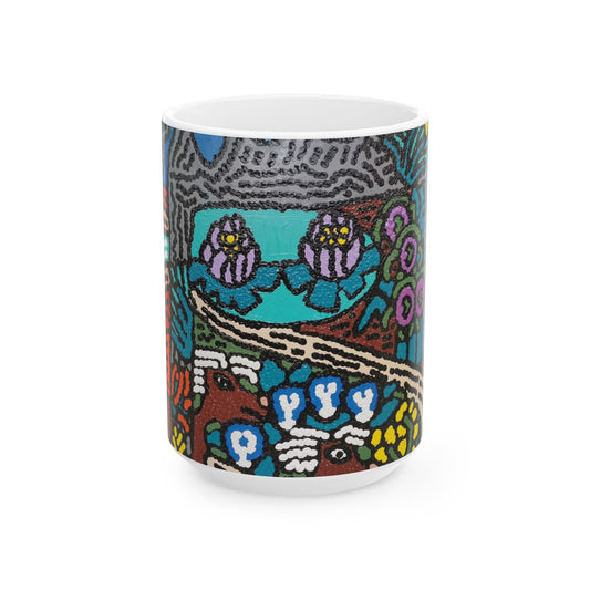 Going to the valley of hope and prosperity Ceramic Mug