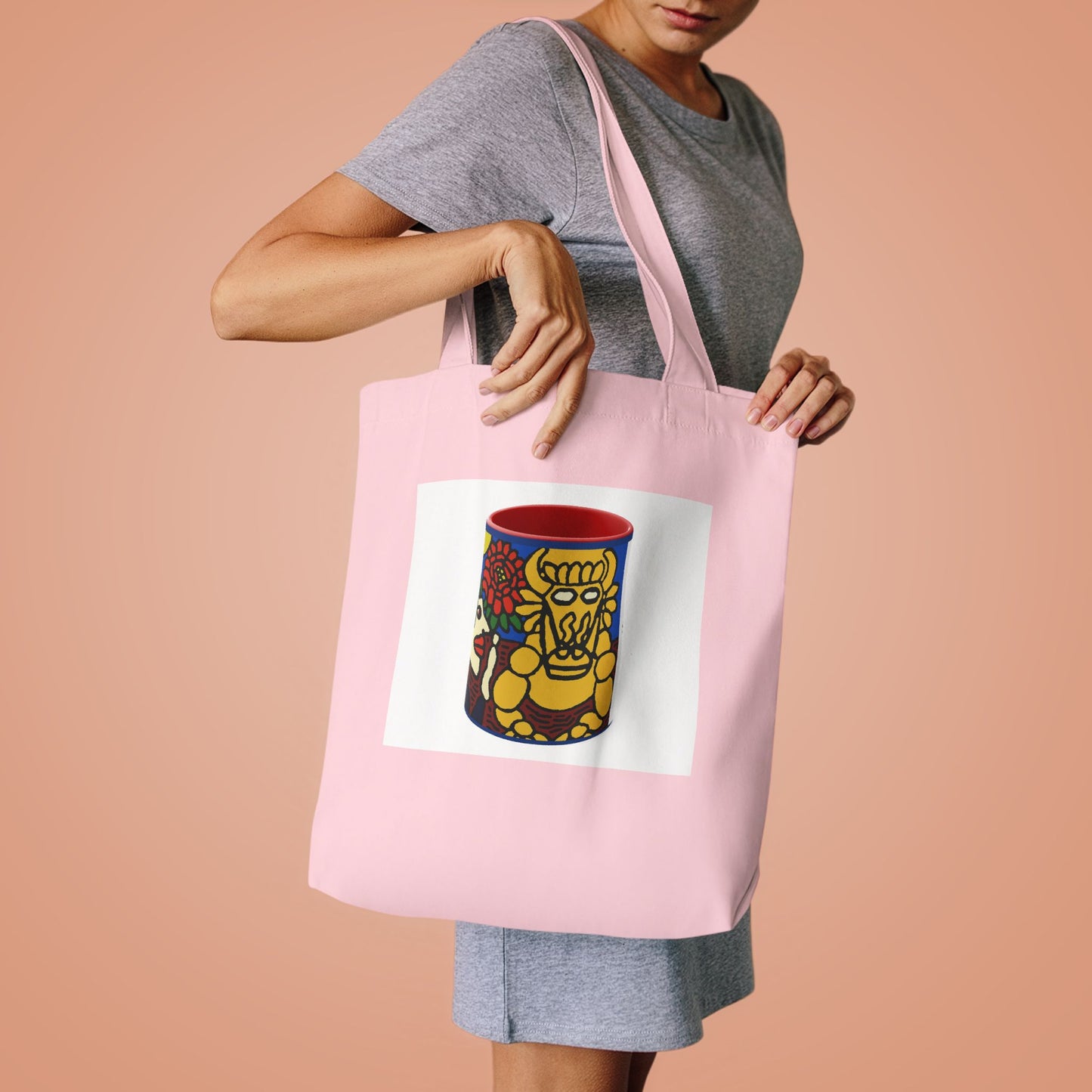 The warrior hailing the mighty golden dragon Classic Tote Bag