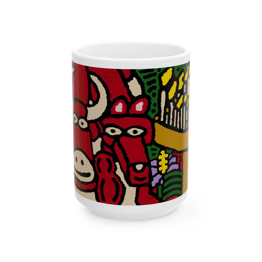 Going blessed by light together Ceramic Mug