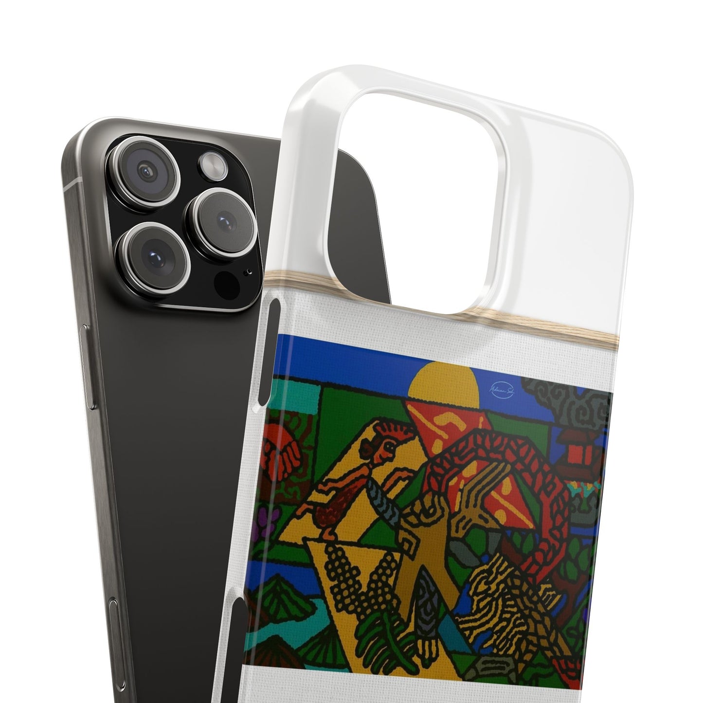 Drawing your own destiny Slim Phone Case