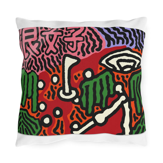 Scoring Goals Throughout Life — Outdoor Pillow