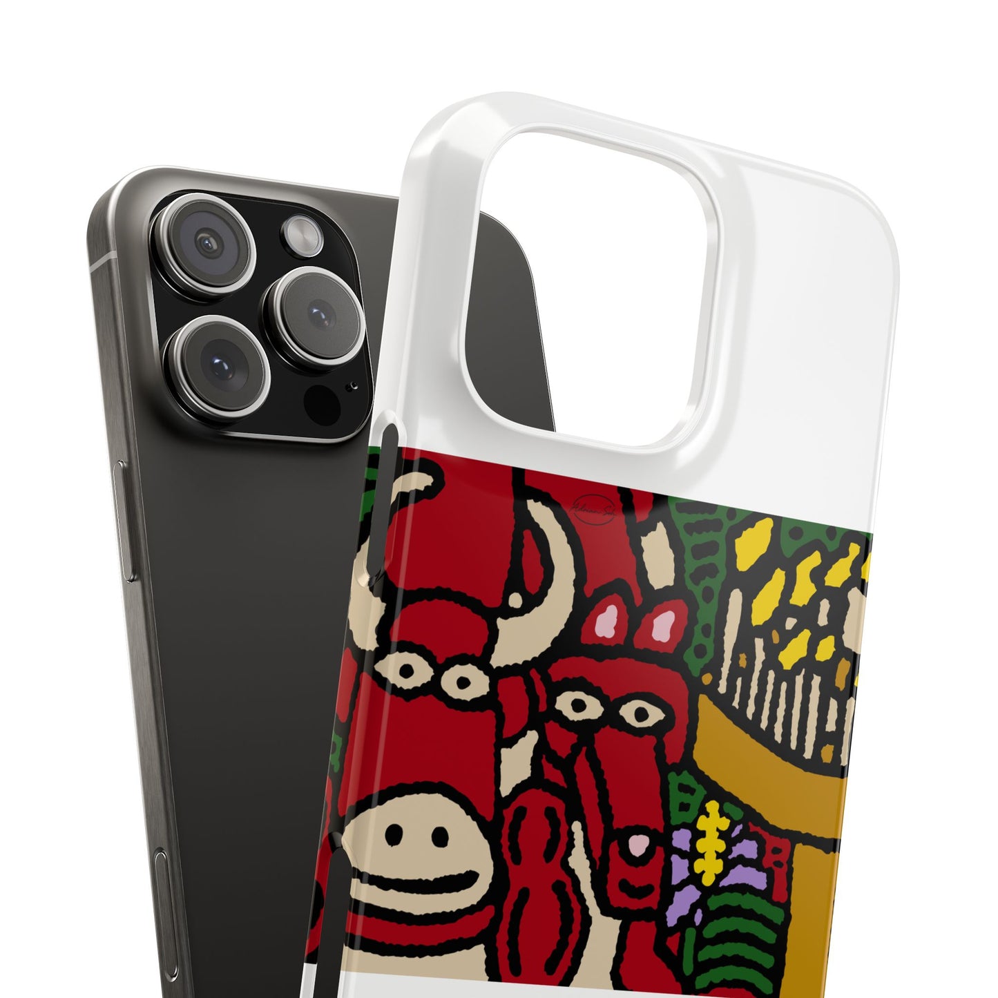 Going blessed by light together Slim Phone Case