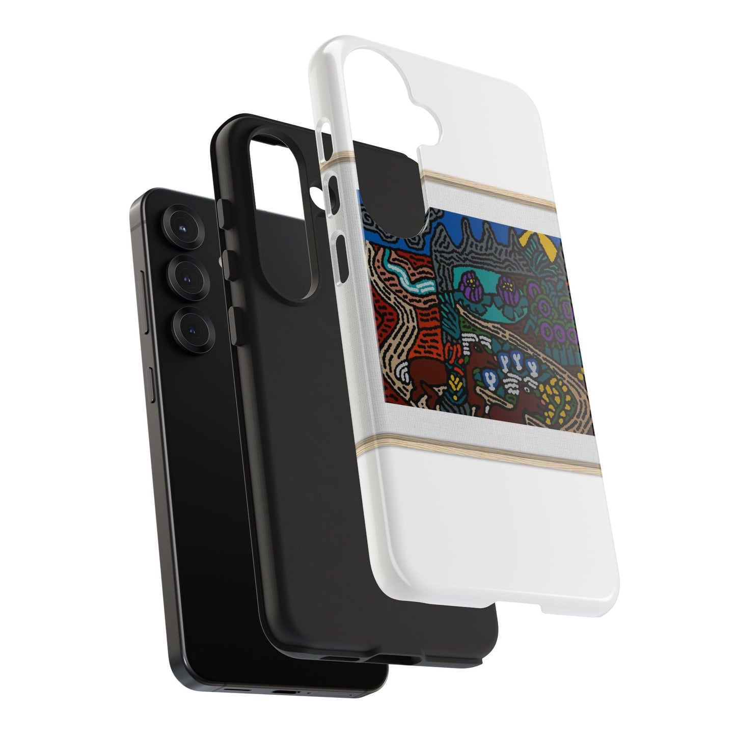 Road to a Sanctuary and Oasis Tough Phone Case
