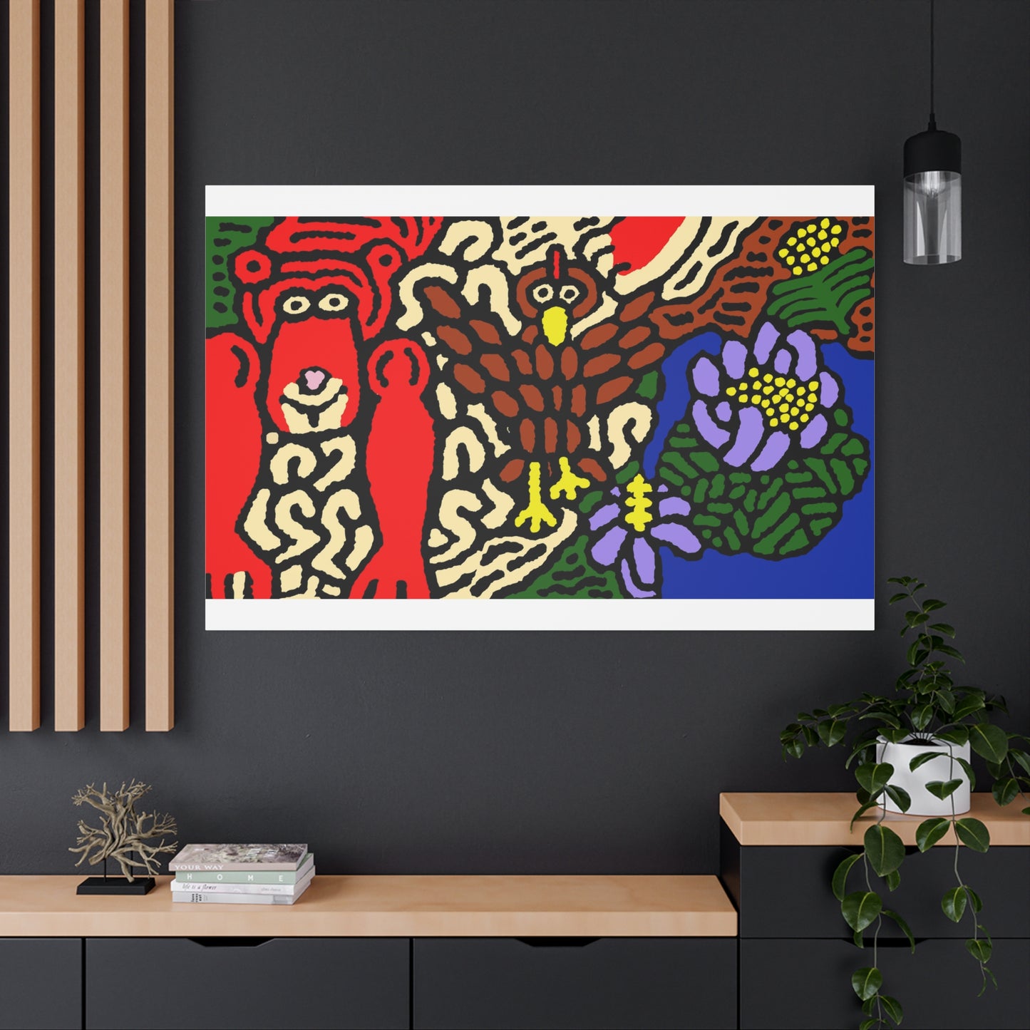 Friendly competition Canvas (Small)
