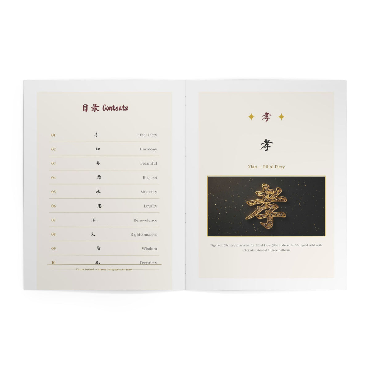 Chinese Calligraphy Art Book — Edition 2-3-1 (Part 1 of 4)