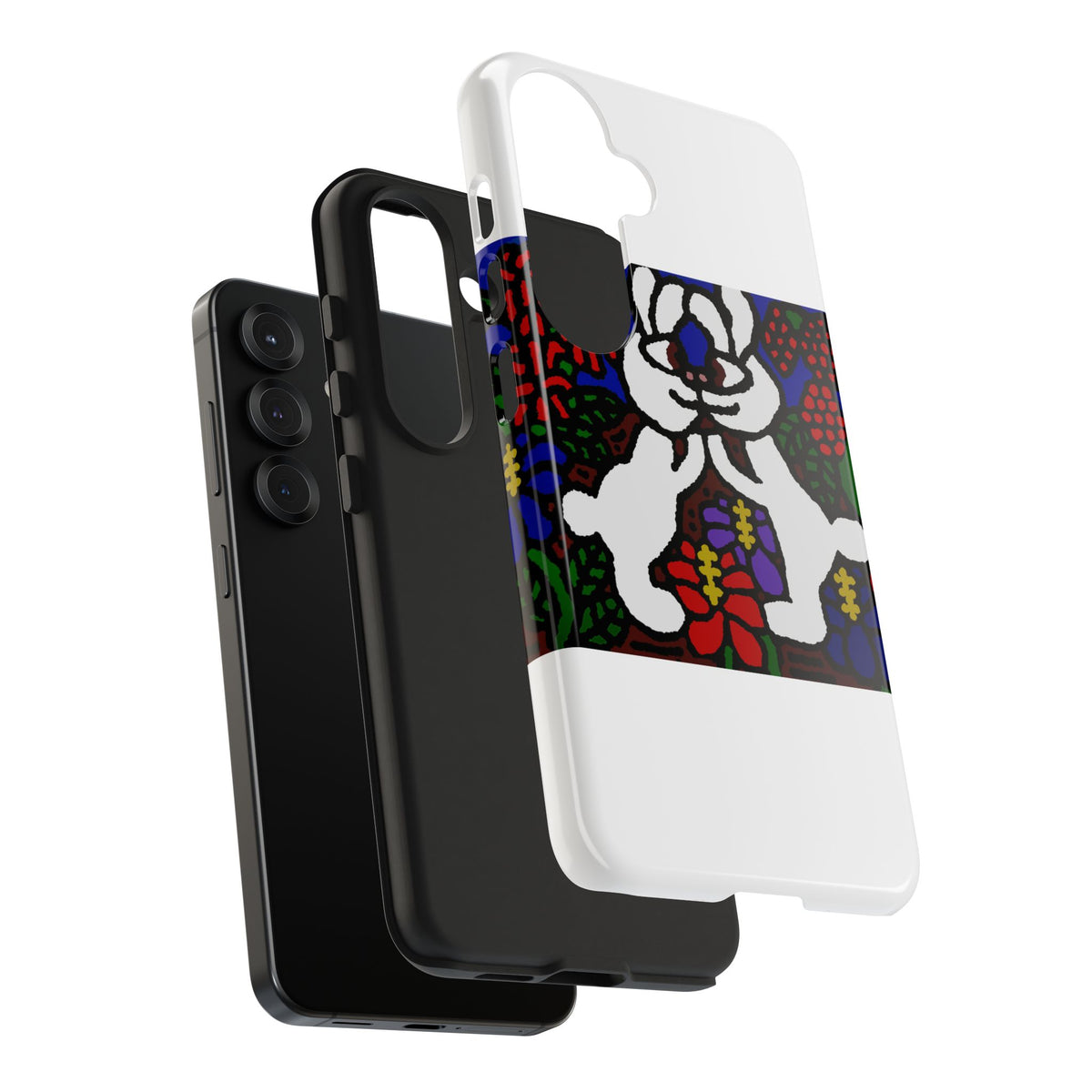 Bunnies in love Tough Phone Case