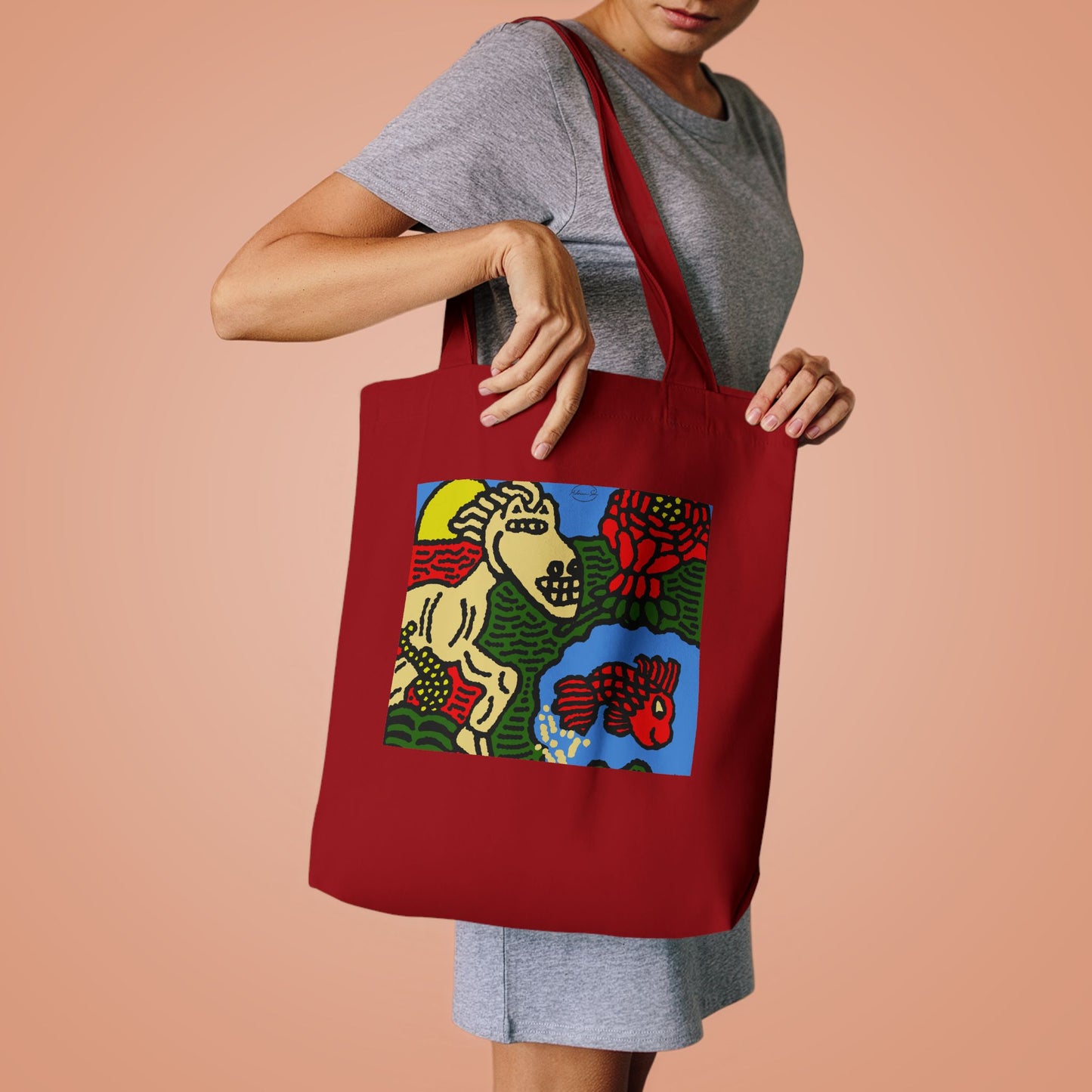 Galloping carefree through life Classic Tote Bag