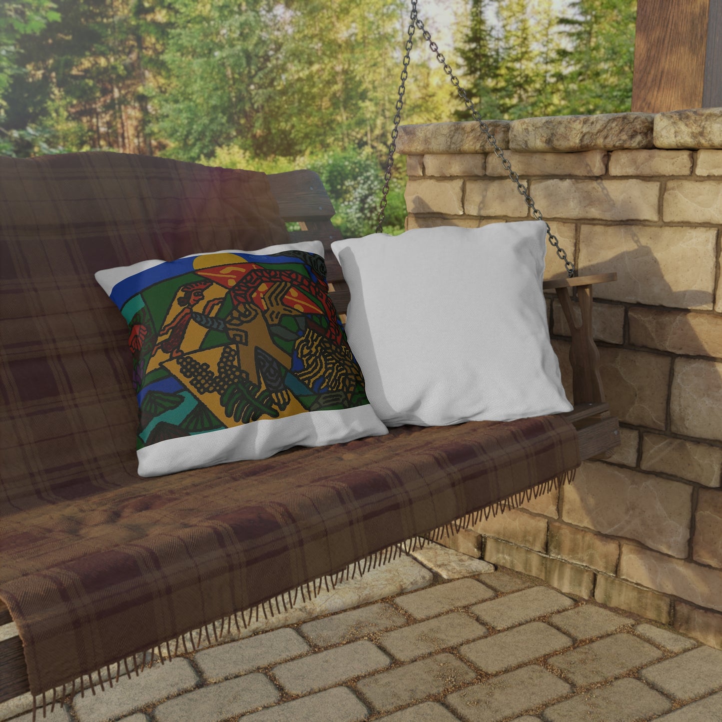 Drawing your own destiny — Outdoor Pillow