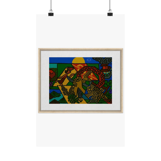 Drawing your own destiny Matte Poster Vertical (Small)