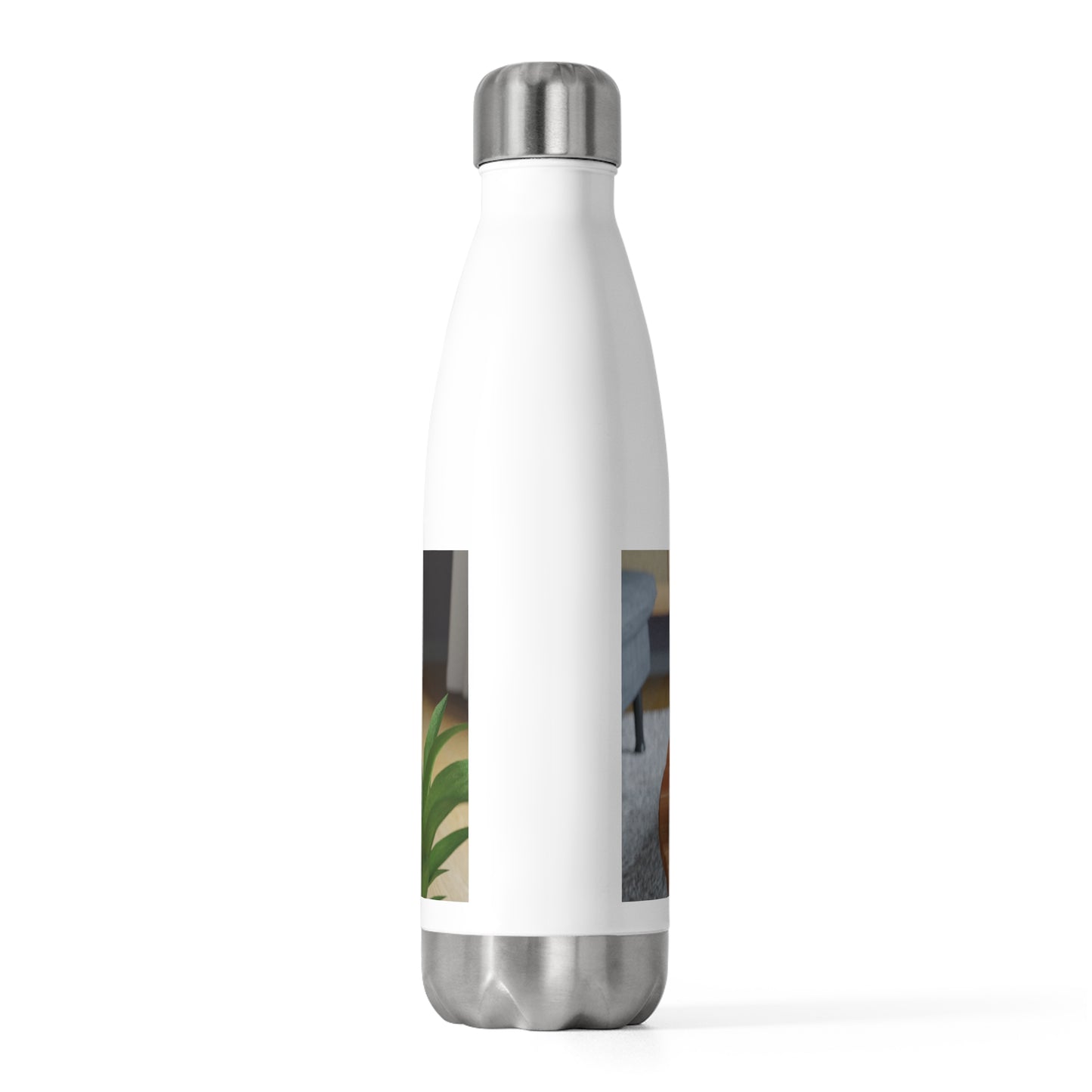 Two dragons enjoying a feast together Stainless Steel Water Bottle