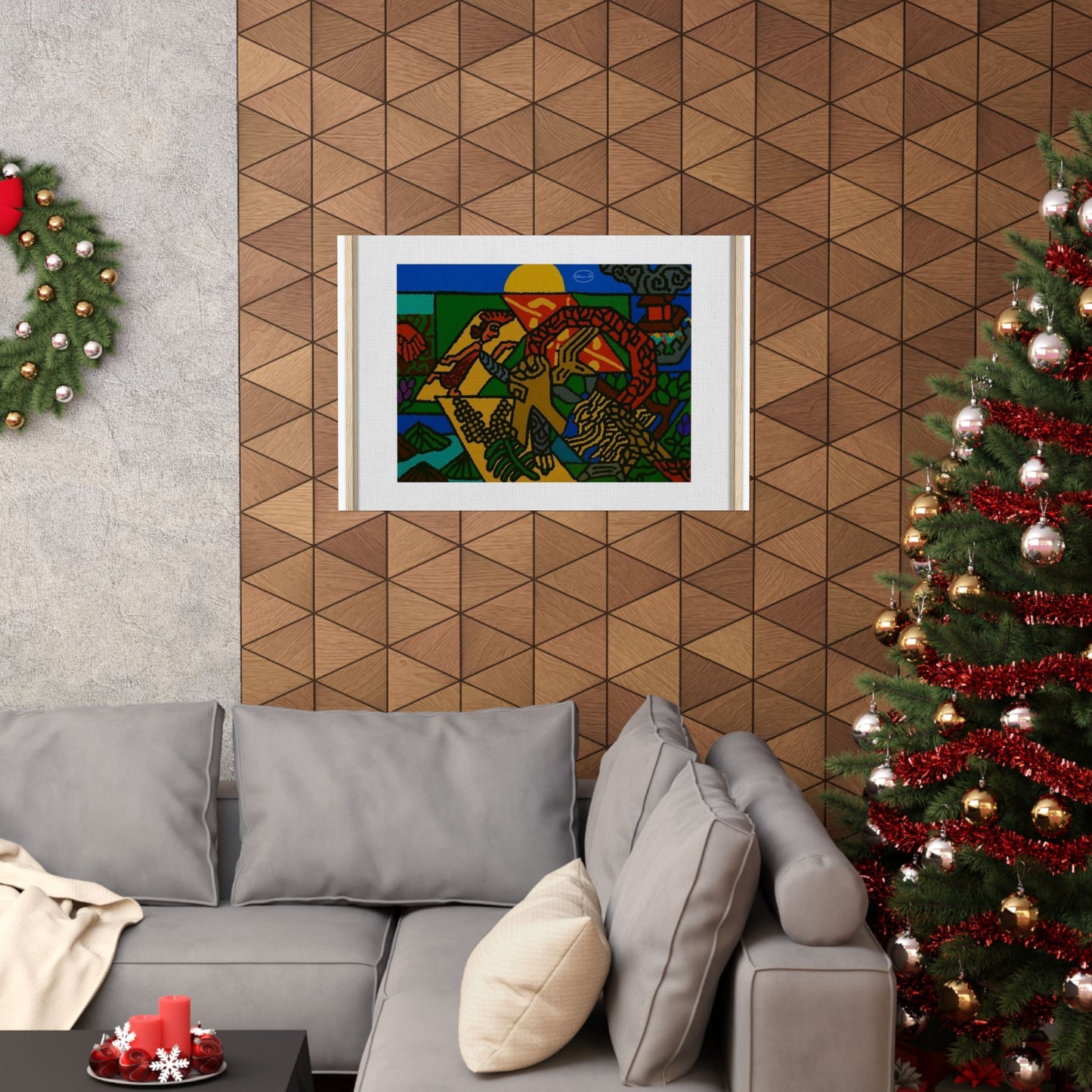 Drawing your own destiny Matte Poster Horizontal (Large)