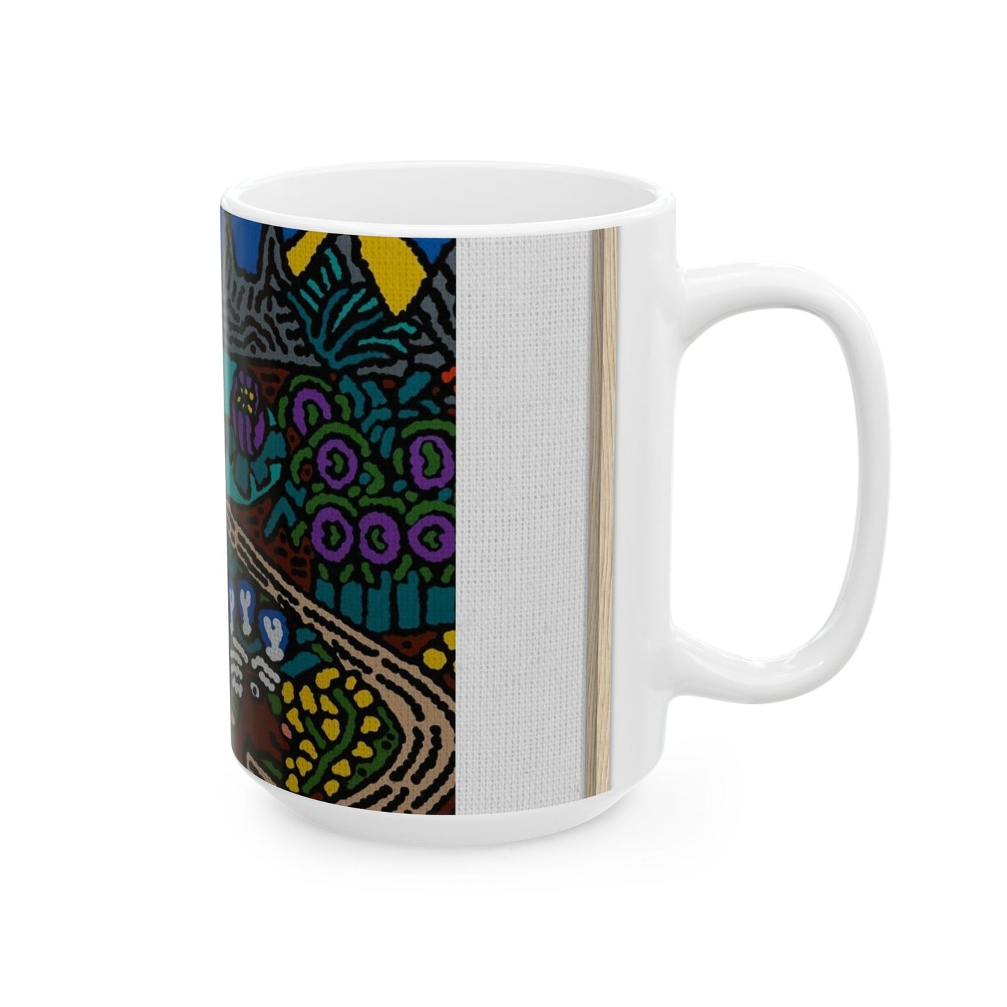 Road to a Sanctuary and Oasis Ceramic Mug