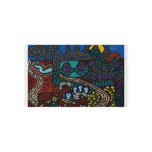 Going to the valley of hope and prosperity — Outdoor Rug