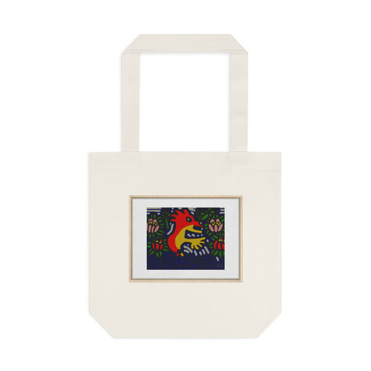 Breaking through the surface of a lotus pond Classic Tote Bag