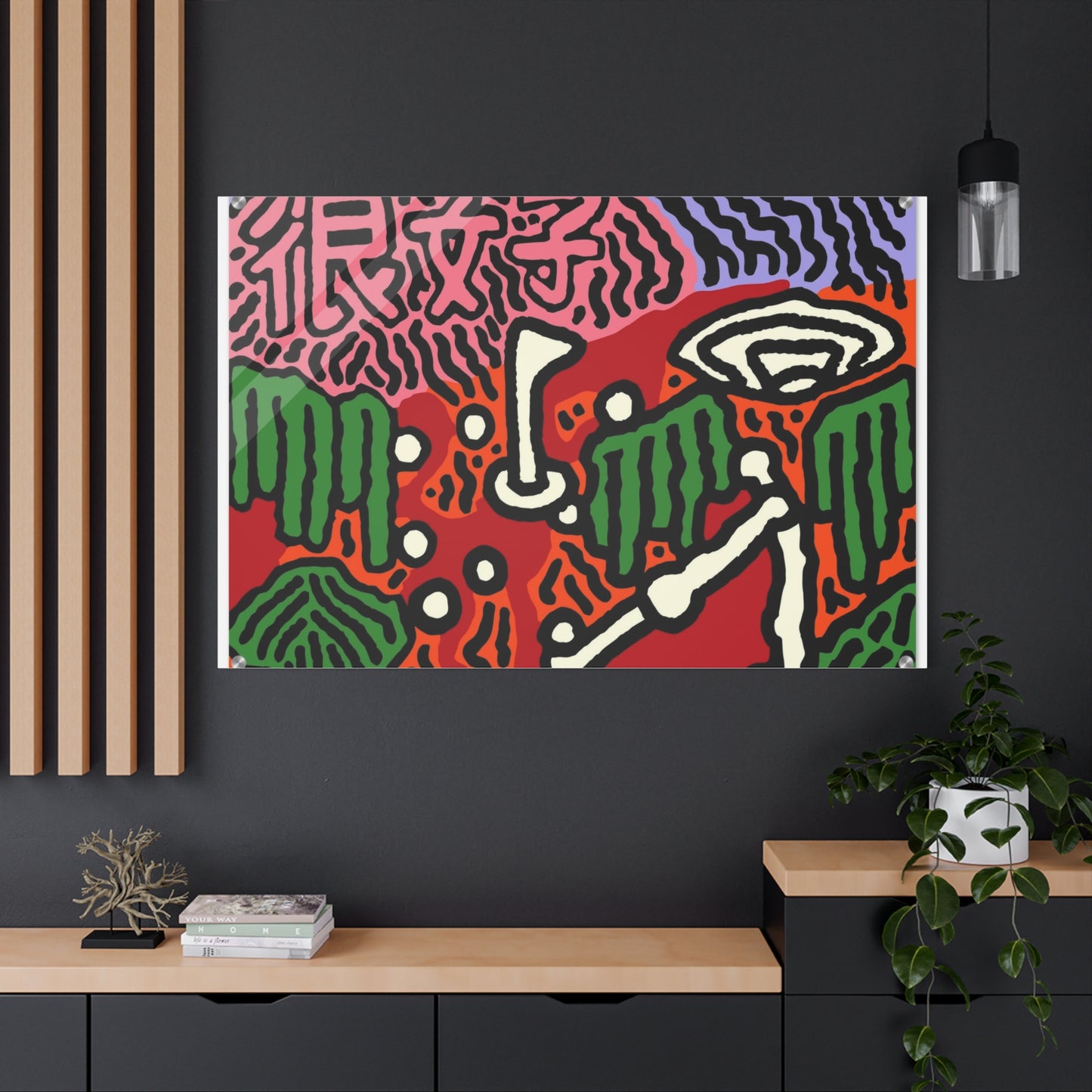 Scoring goals throughout life Canvas (Large)