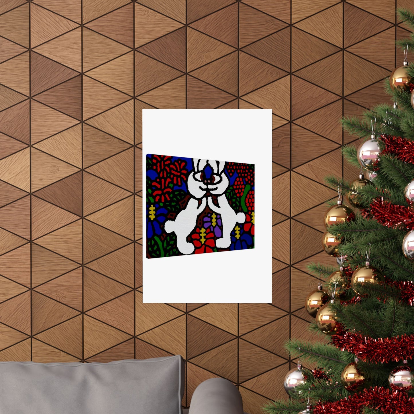 Bunnies in love Matte Poster Vertical (Large)