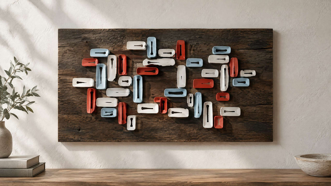 Small Tags, Big Patterns: Recycled Art from Bread Bag Clips