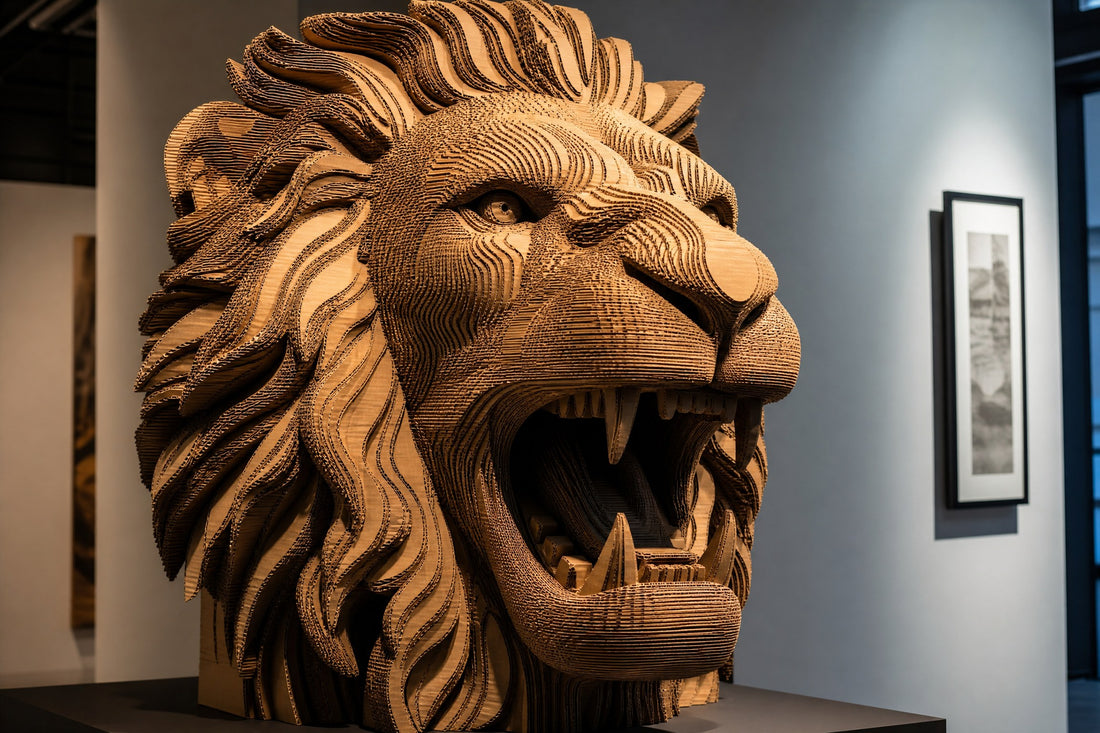 Thinking Outside the Box: The Architectural Beauty of Cardboard Art