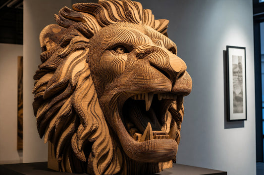 Thinking Outside the Box: The Architectural Beauty of Cardboard Art