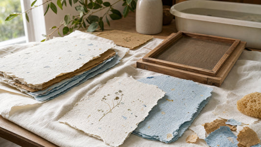 From Junk Mail to Jewel-Like Sheets: A Guide to Handmade Recycled Paper Art