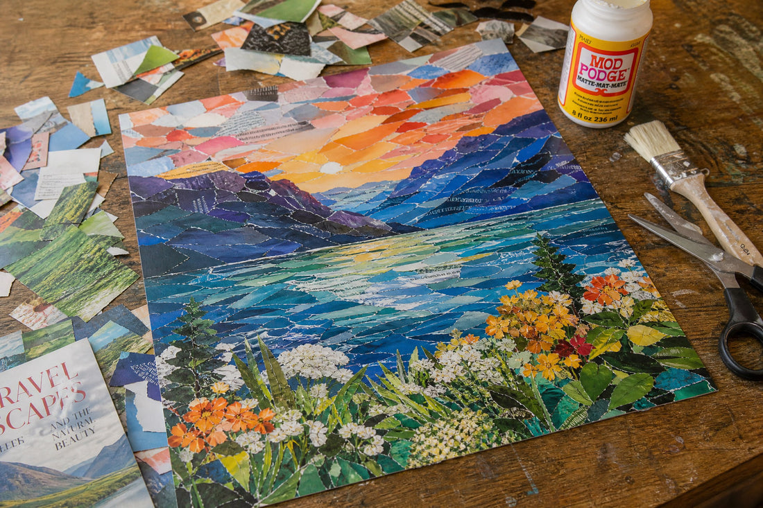 Pages of Possibility: The Vibrant World of Magazine Collage Art