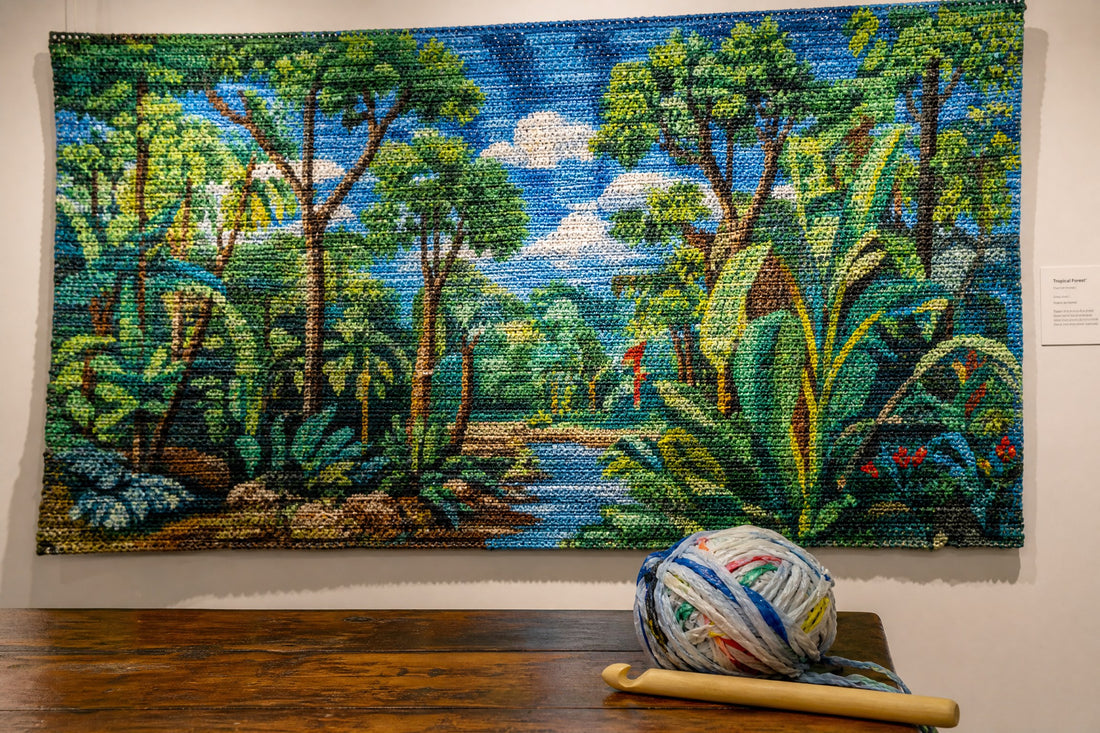 The Plarn Revolution: Weaving Art from Plastic Bags
