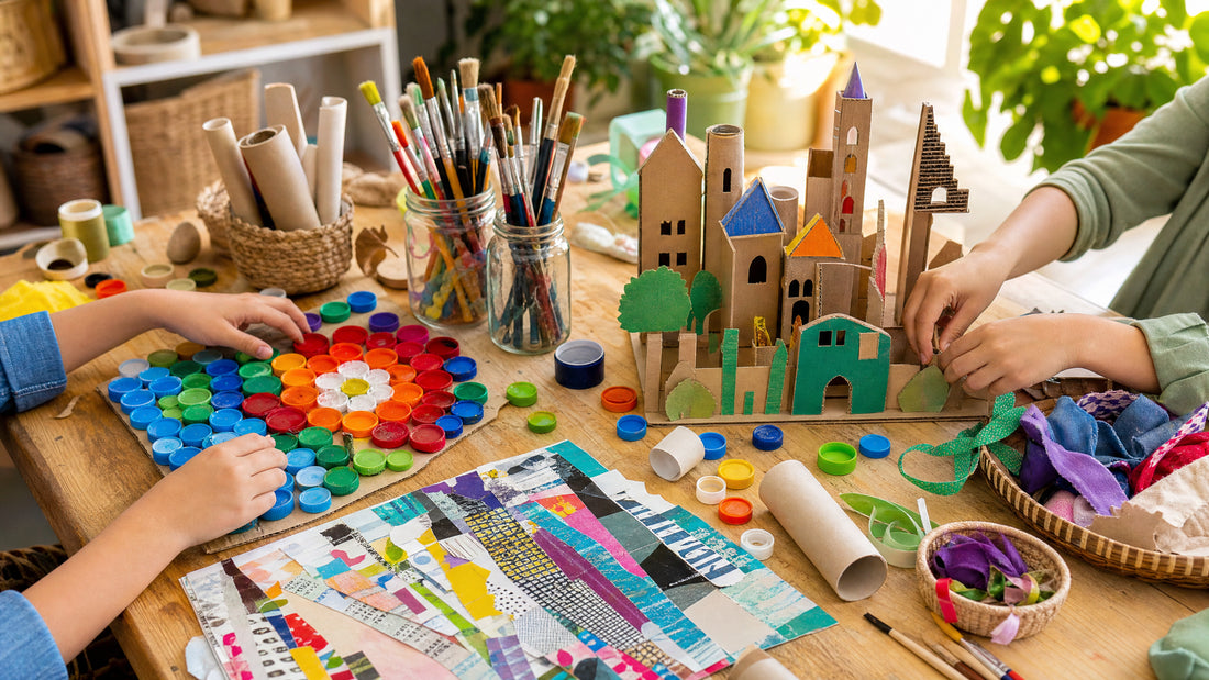 From Everyday Objects to Original Art: How to Create Beautiful Work with Recycled Materials