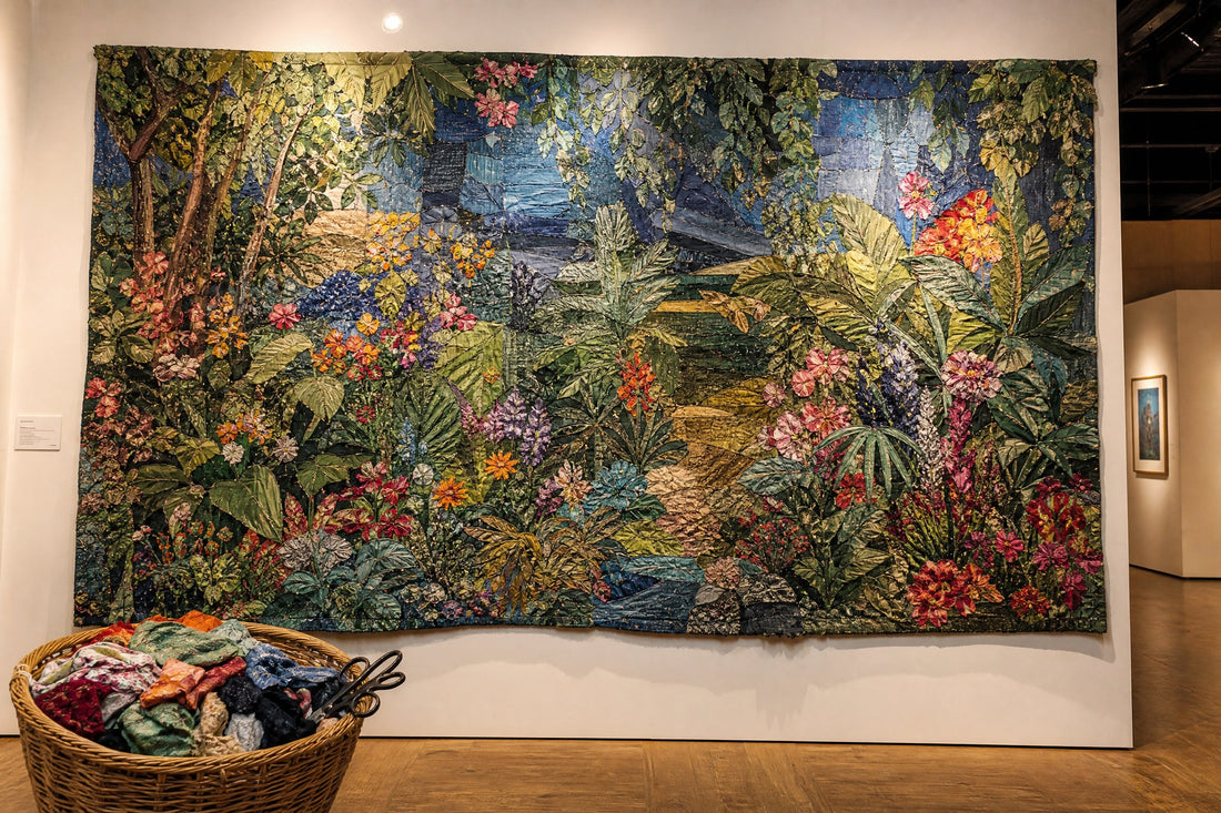 Woven Memories: The Art of Upcycling Discarded Textiles