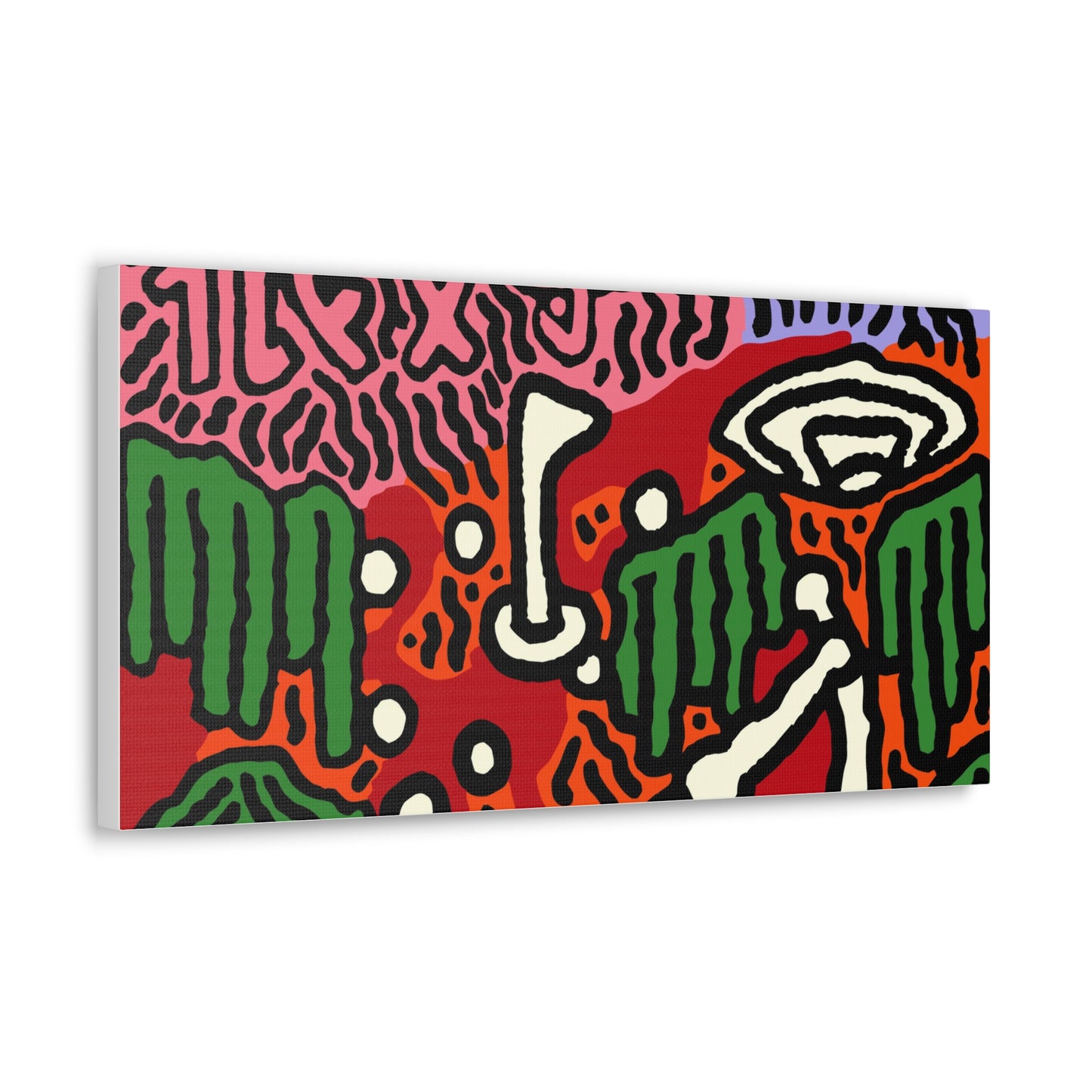 Hitting holes in one throughout life Canvas (Small)