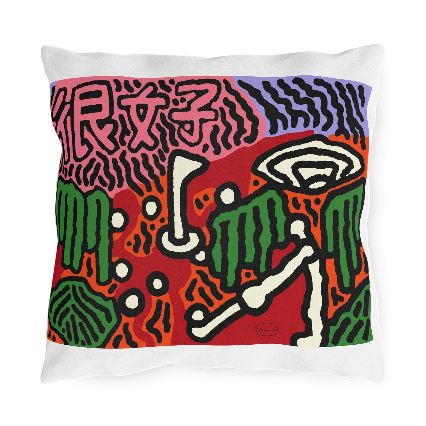 Hitting holes in one throughout life — Outdoor Pillow