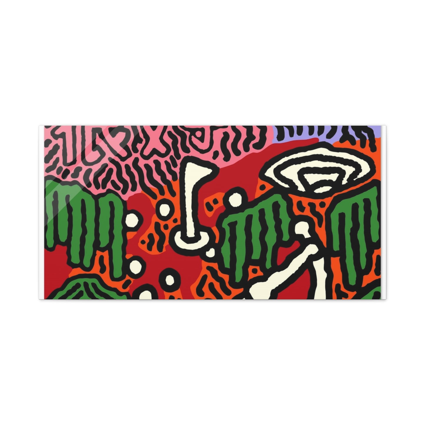 Scoring goals throughout life Canvas (Large)