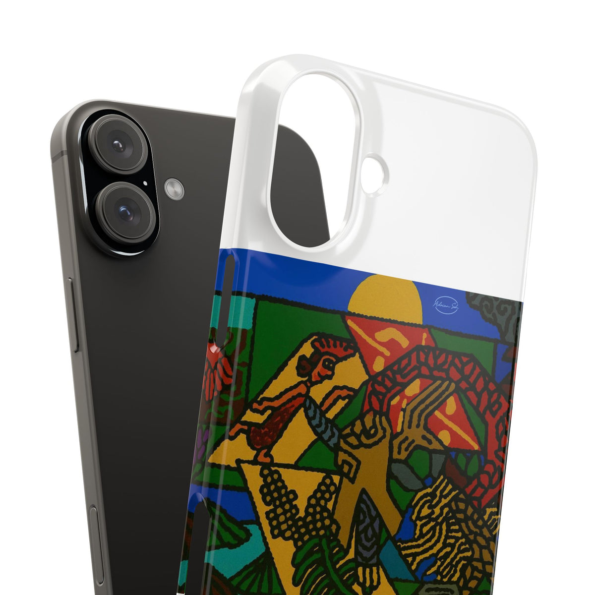 Drawing your own destiny Slim Phone Case