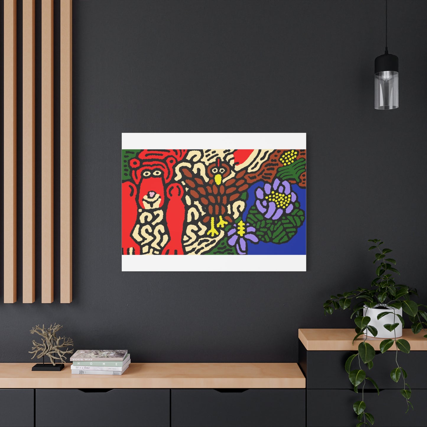 Friendly competition Canvas (Large)