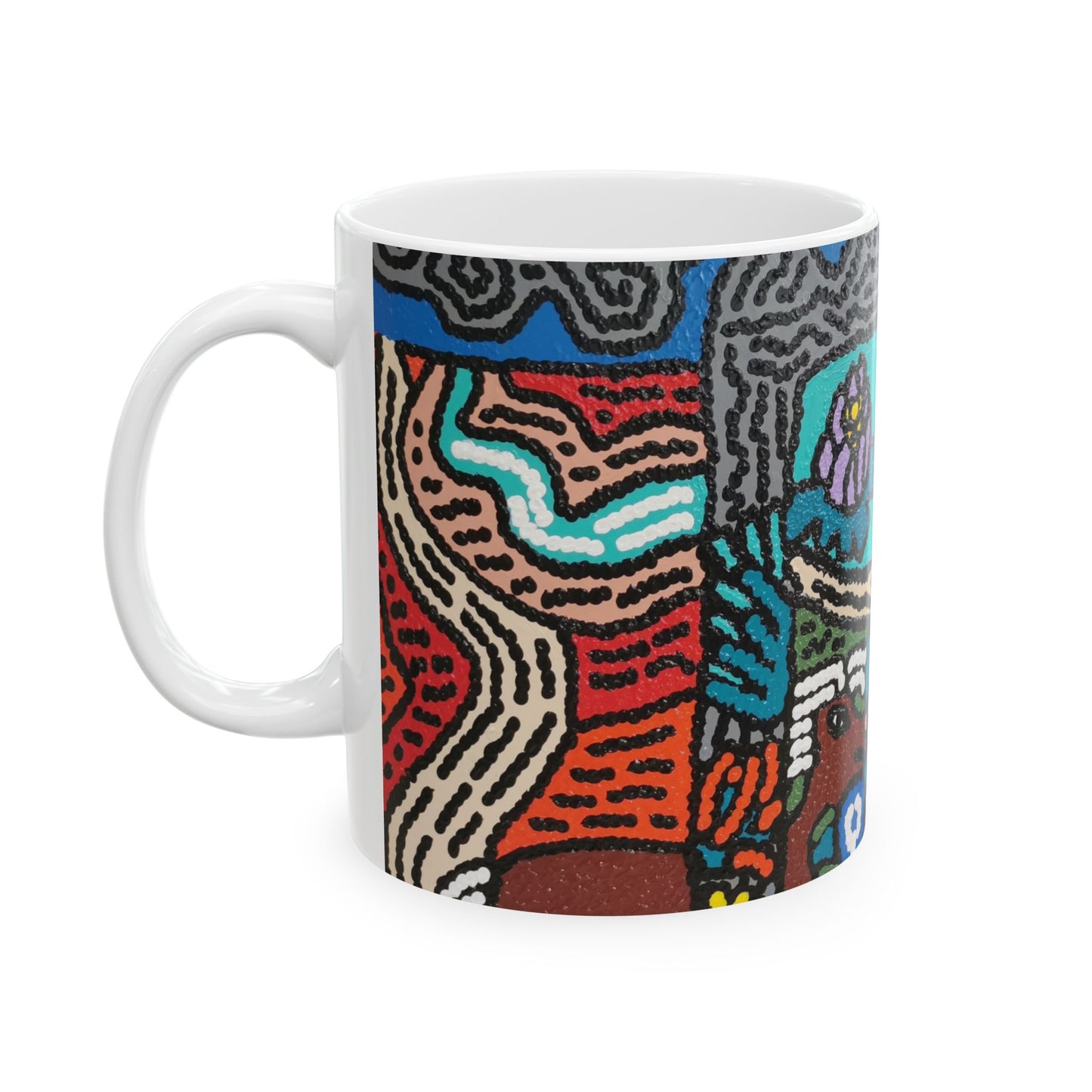 Going to the valley of hope and prosperity Ceramic Mug