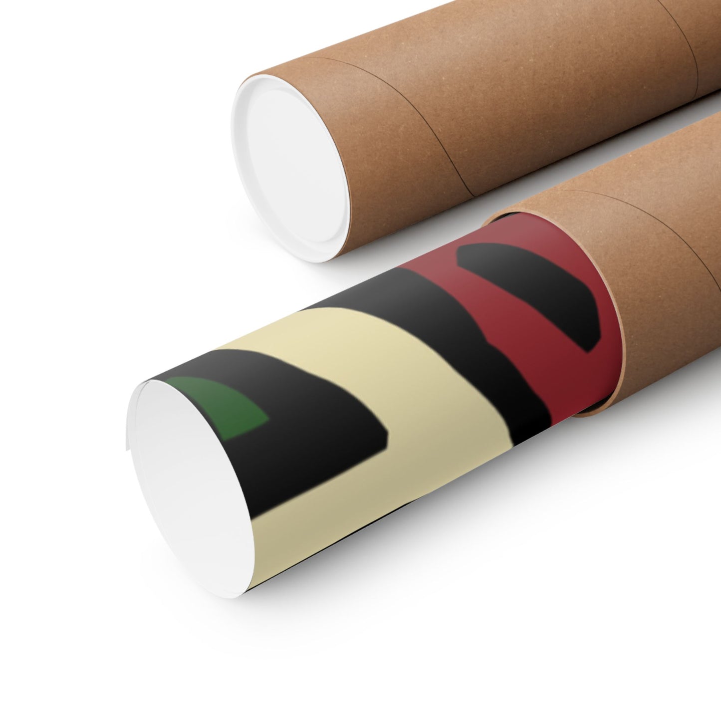Ready for making big serves in life Matte Poster Horizontal (Large)