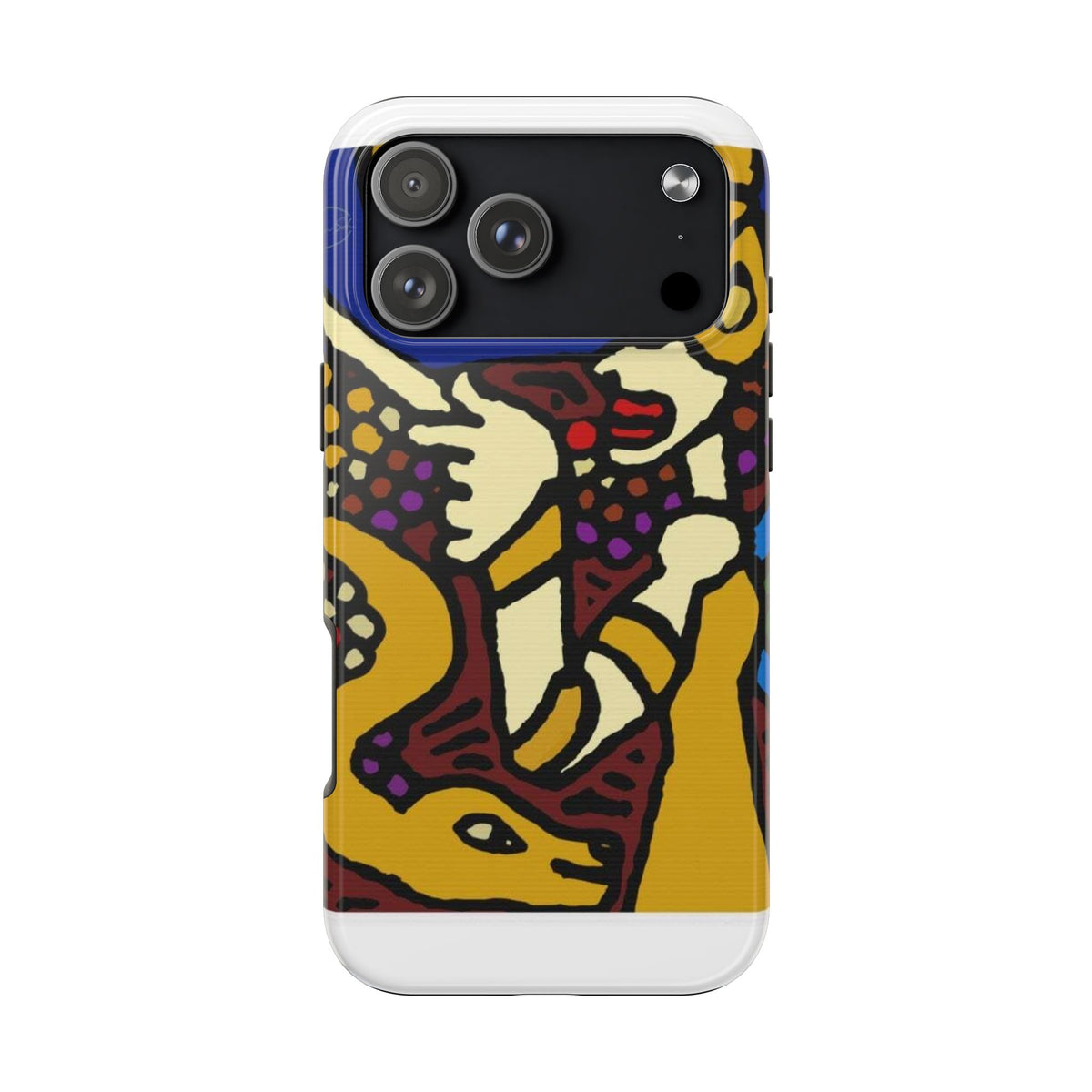 The golden snake being blessed by the fairy Tough Phone Case