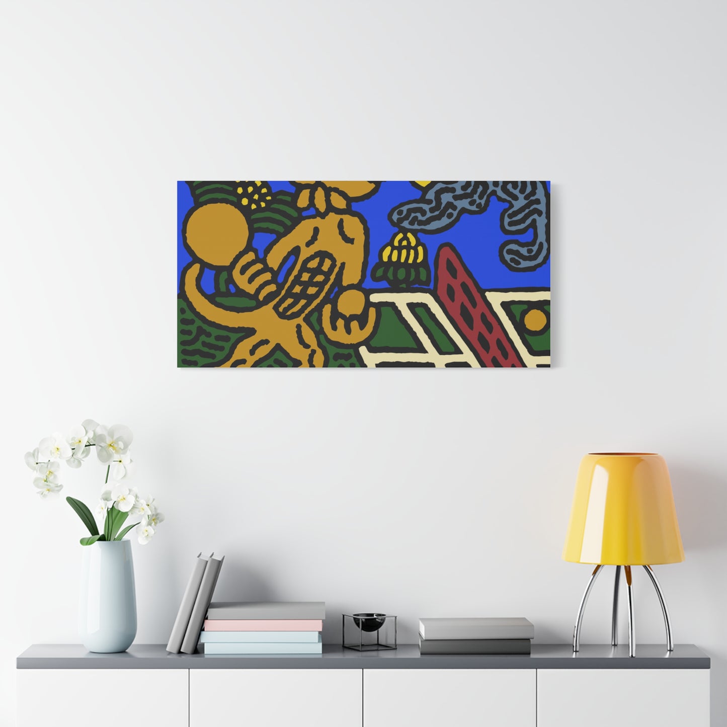 Ready for making big serves in life Canvas (Small)