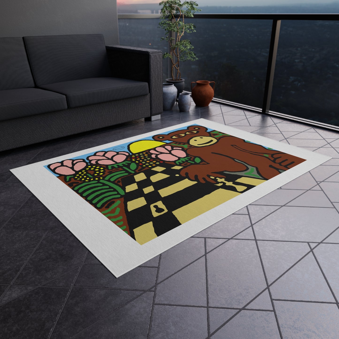 The supreme strategist — Outdoor Rug