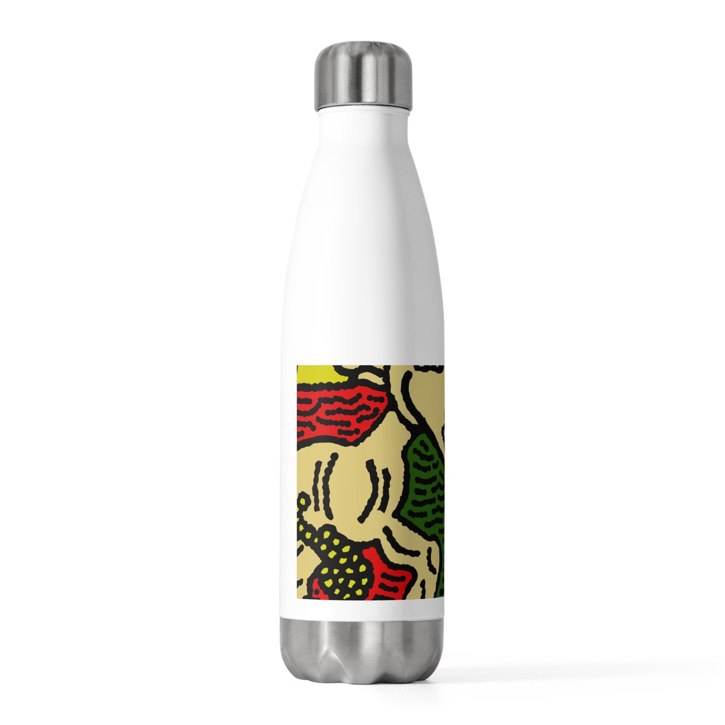 Galloping carefree through life Stainless Steel Water Bottle
