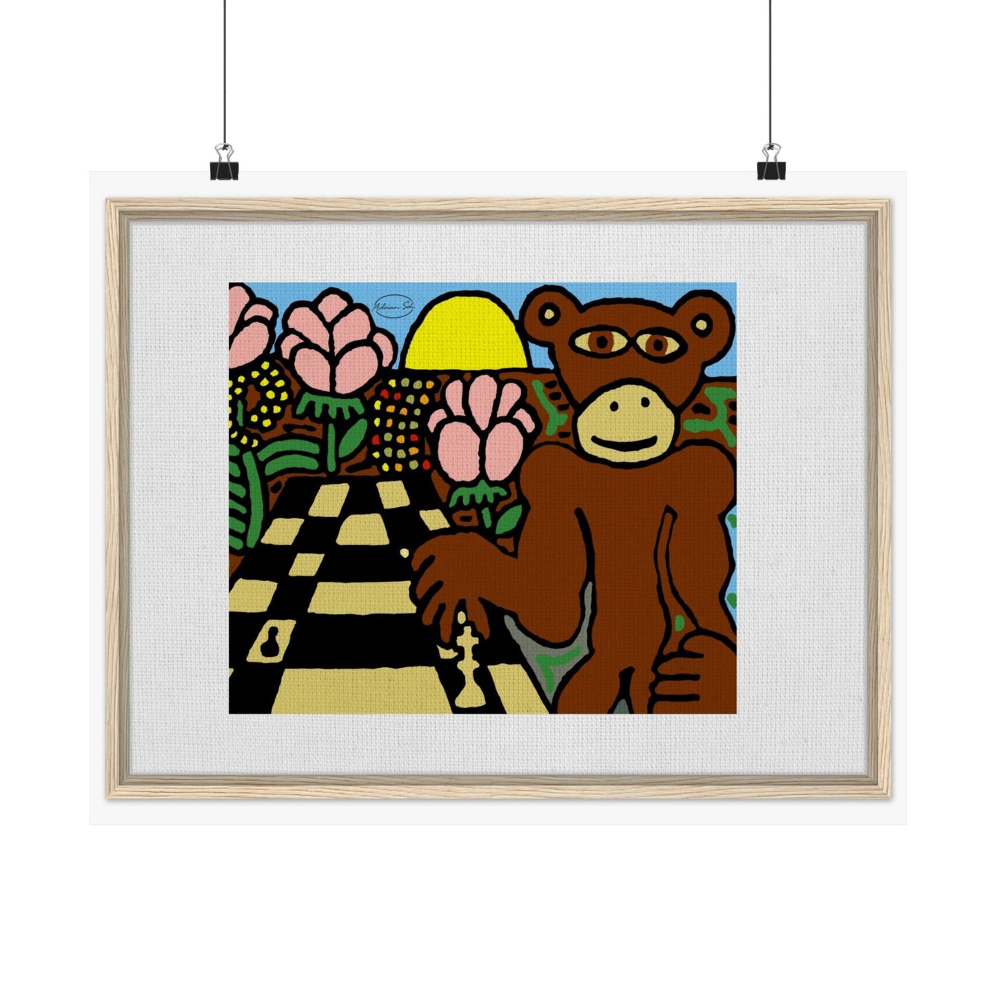 Supreme strategist Matte Poster Horizontal (Small)