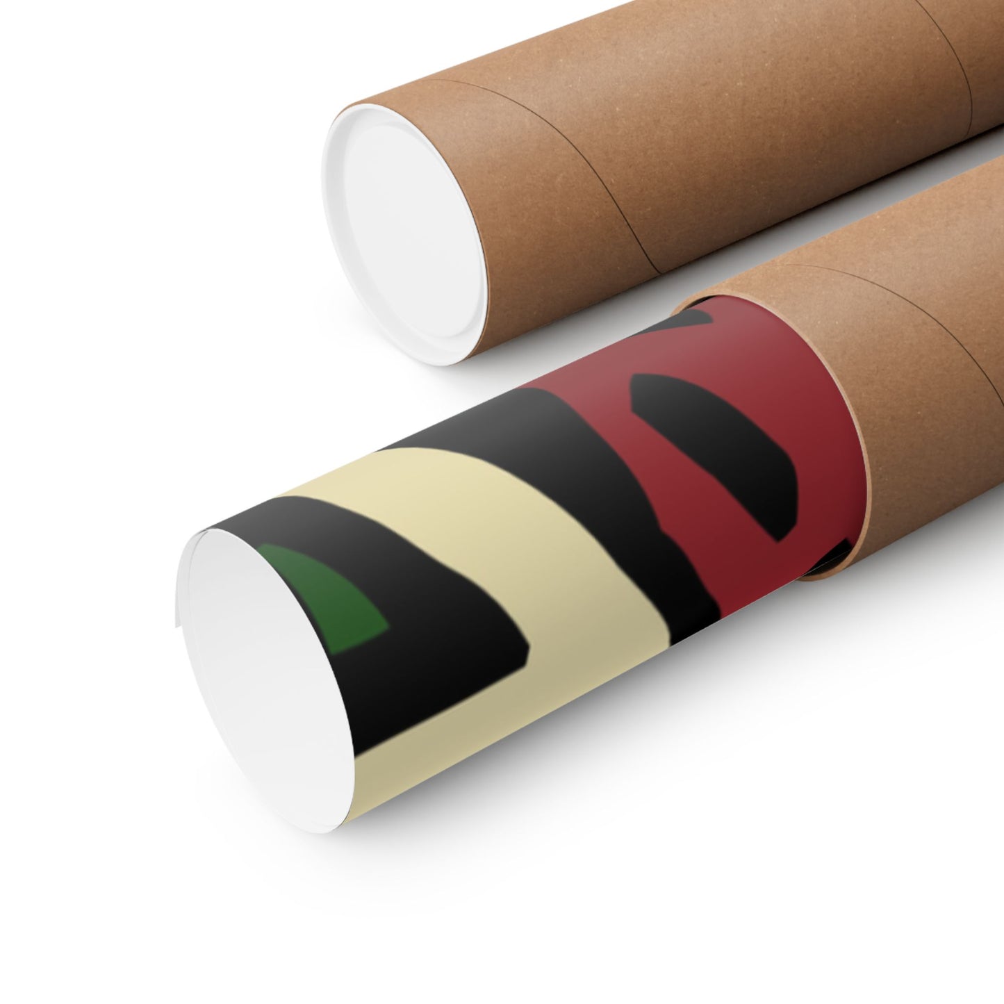 Ready for making big serves in life Matte Poster Horizontal (Large)