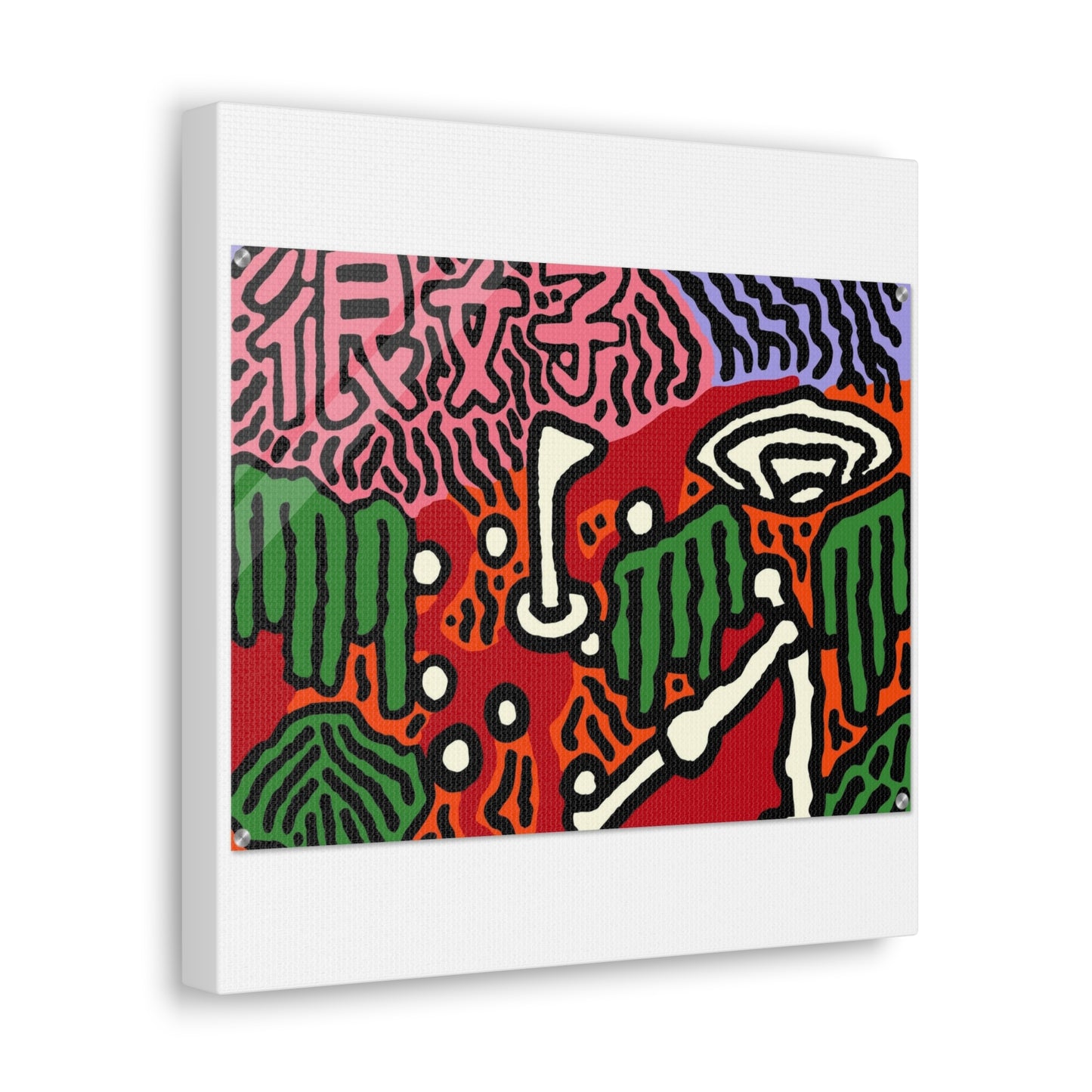 Scoring goals throughout life Canvas (Large)