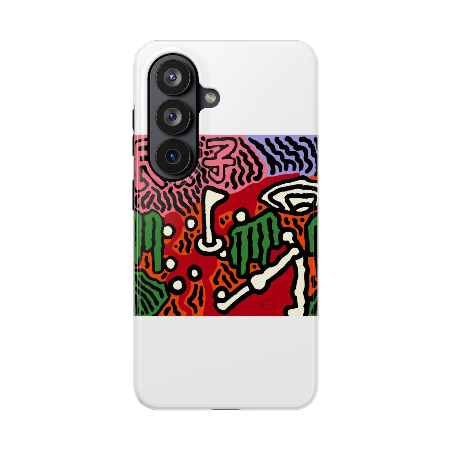 Hitting holes in one throughout life Tough Phone Case
