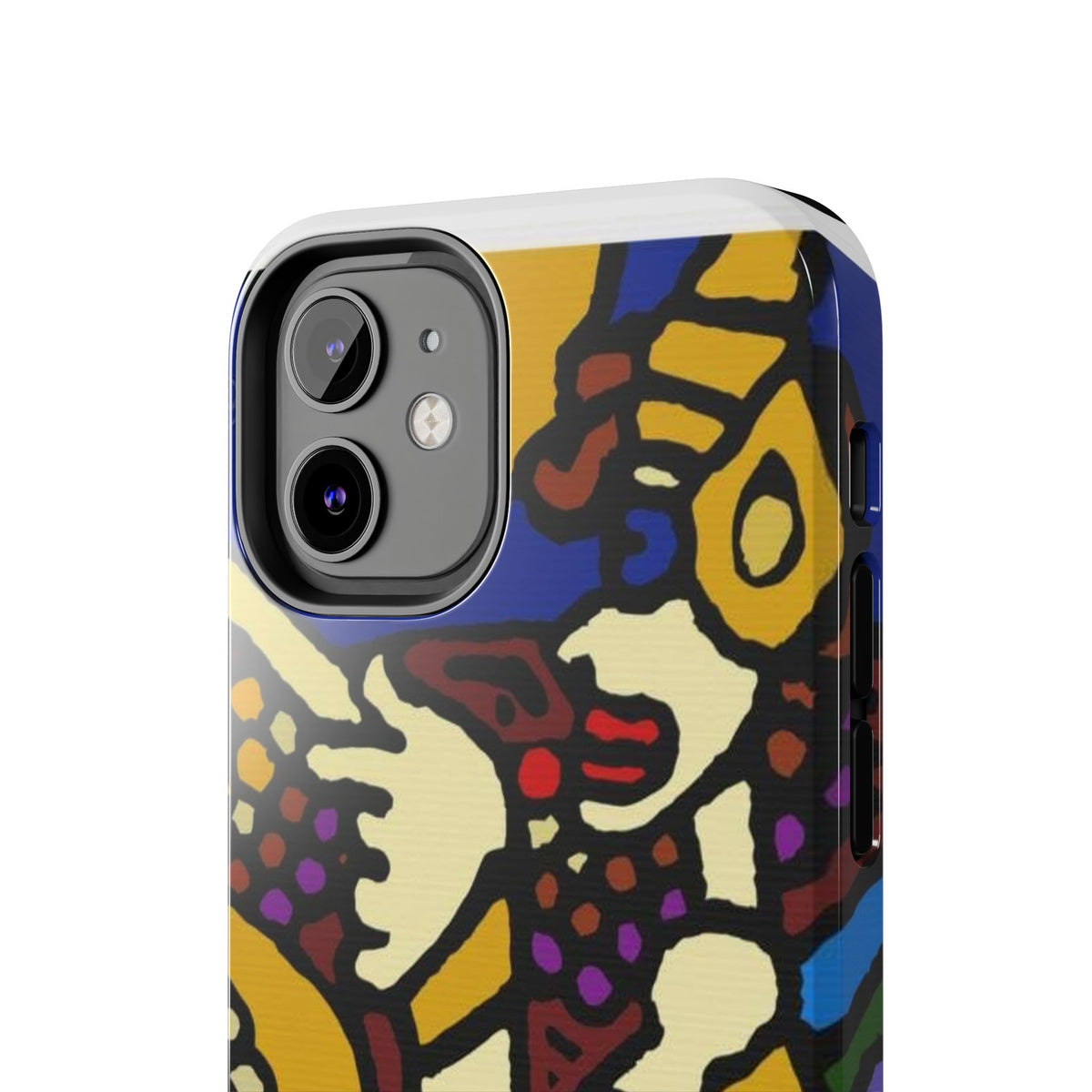 The golden snake being blessed by the fairy Tough Phone Case