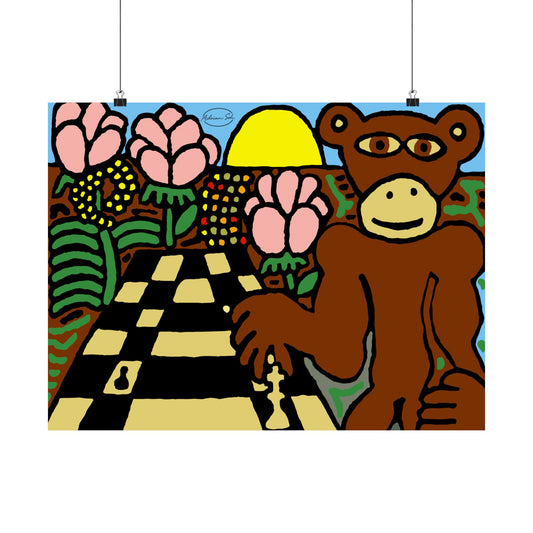 Supreme strategist Matte Poster Horizontal (Large)