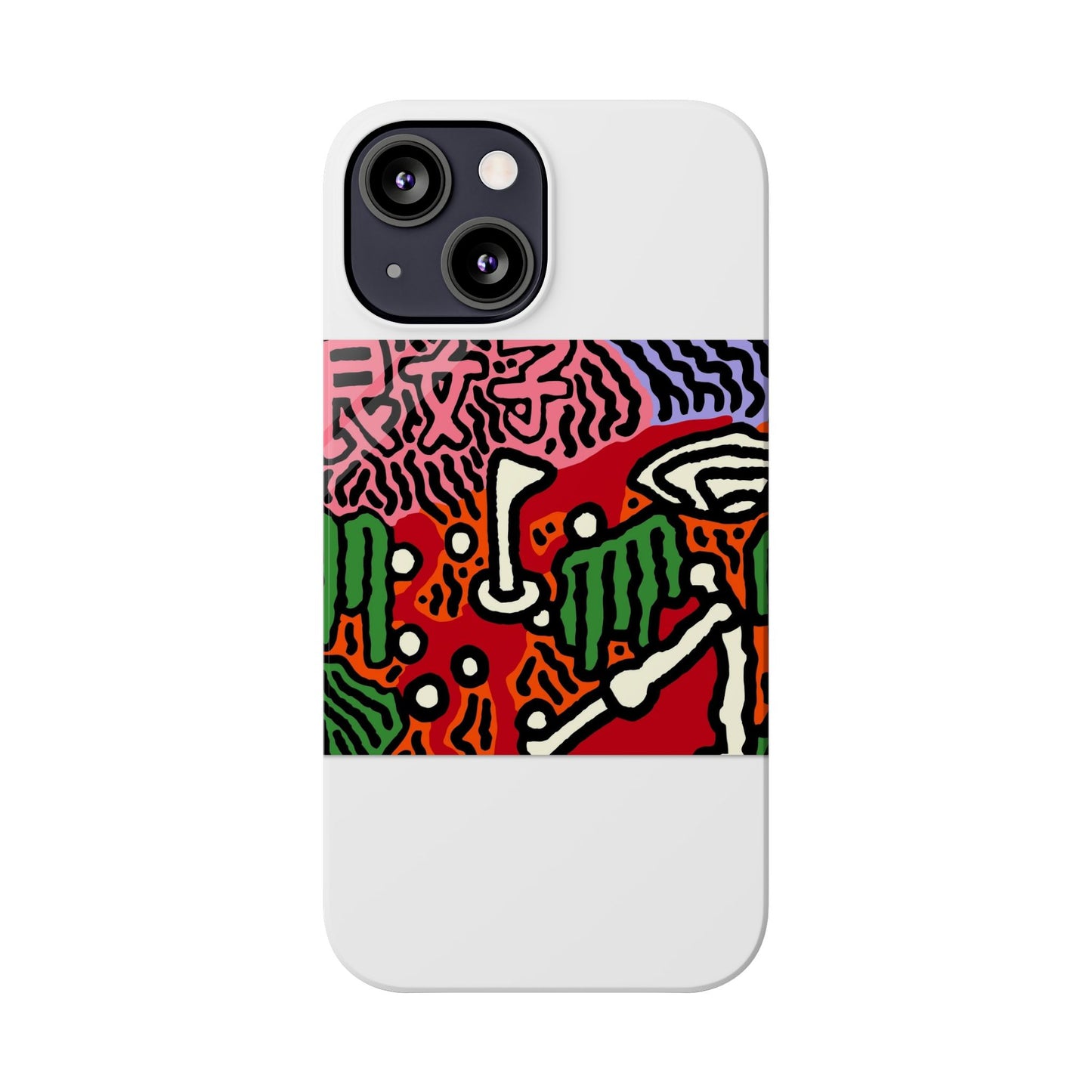 Scoring goals throughout life Slim Phone Case