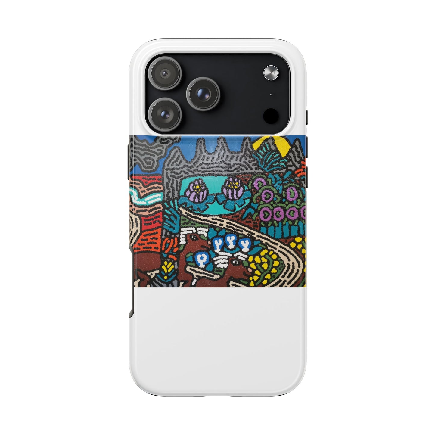 Going to the valley of hope and prosperity Tough Phone Case