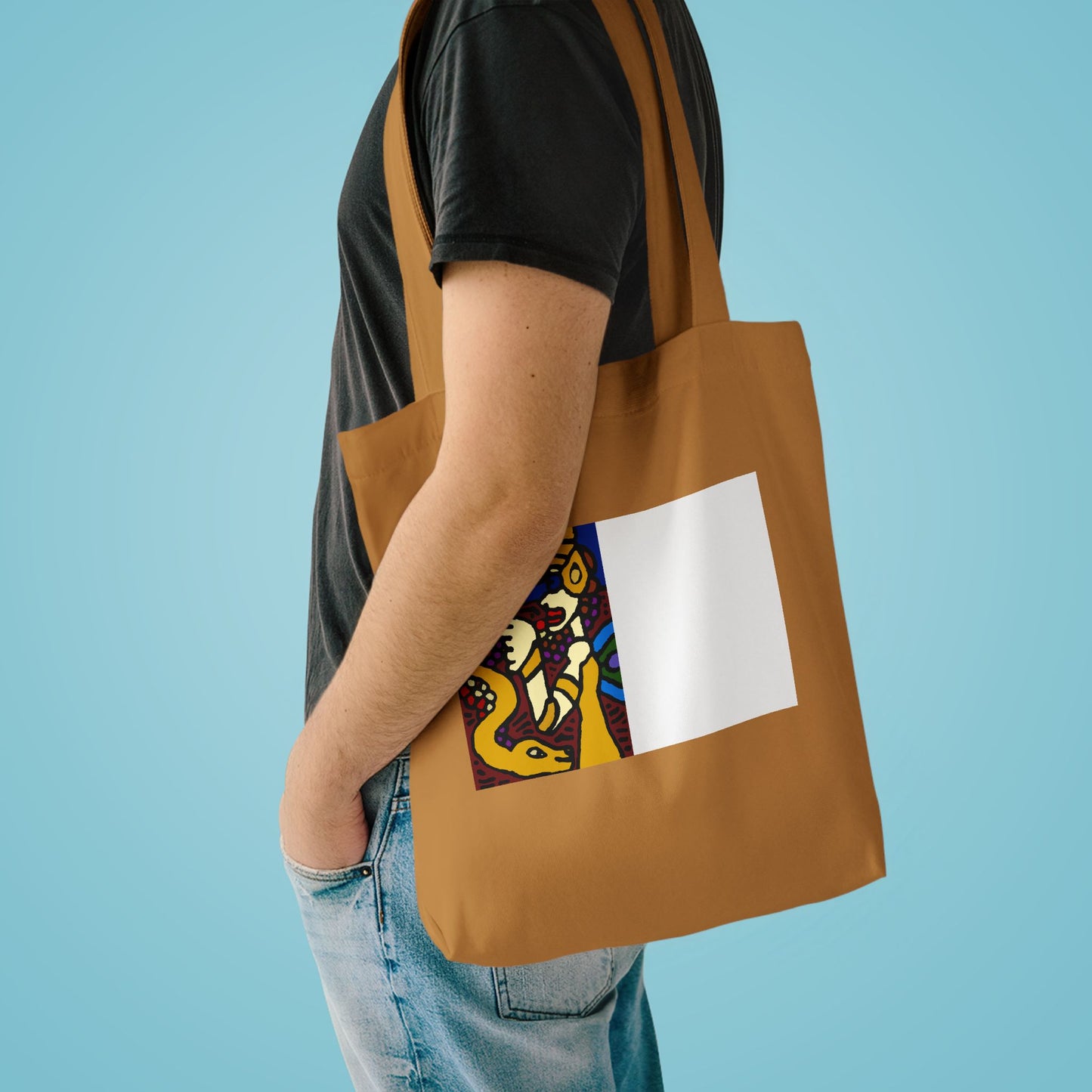 The golden snake being blessed by the fairy Classic Tote Bag
